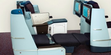 KLM World Business Class modification