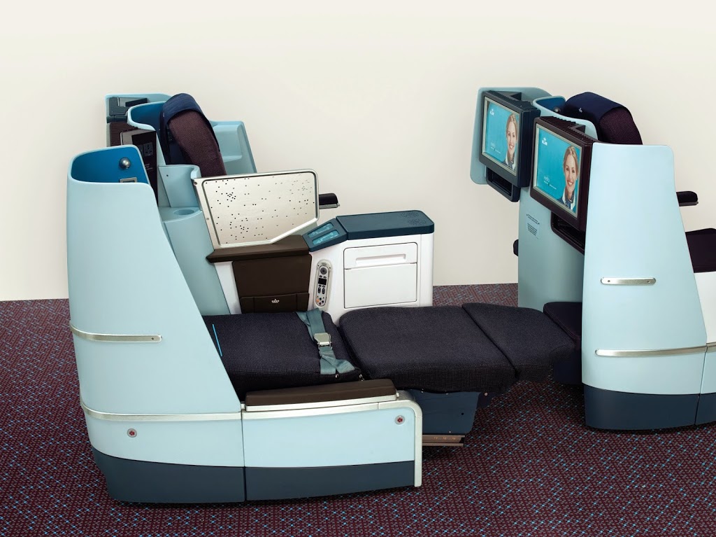 KLM World Business Class modification