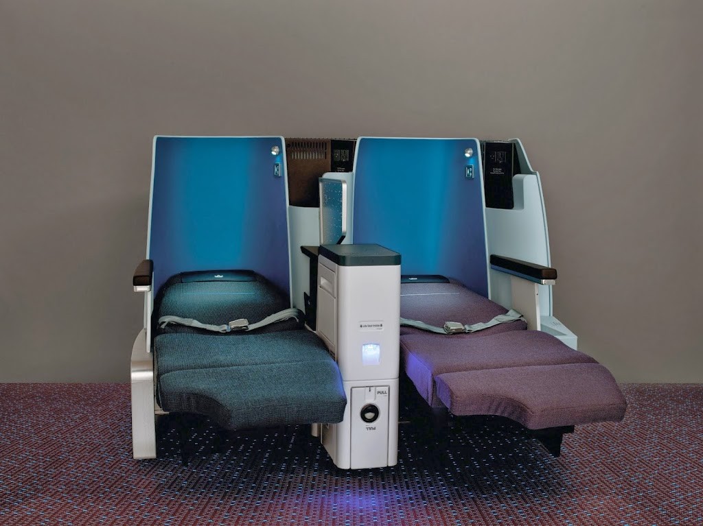 KLM World Business Class seat Boeing fleet