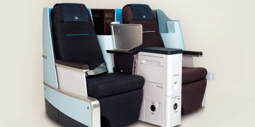 KLM World Business Class modification