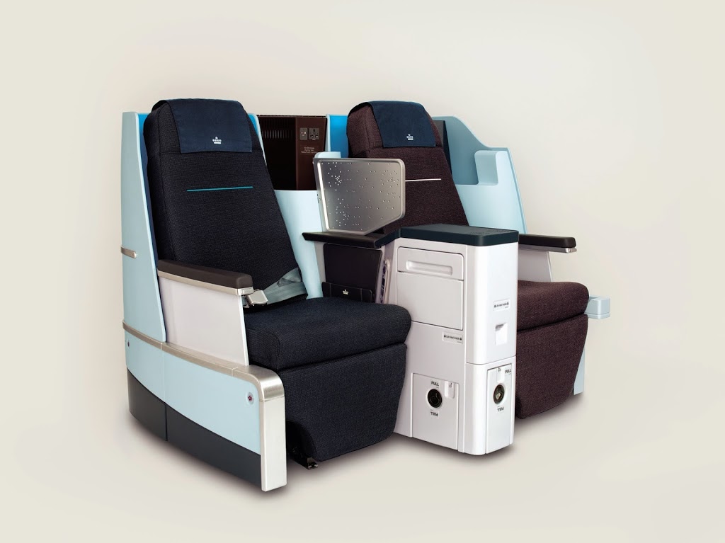 KLM World Business Class modification