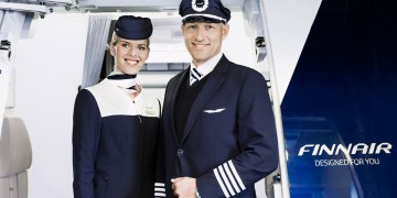 Finnair cabin attendant and pilot