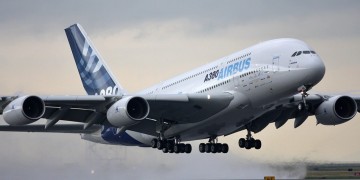 A380 take off