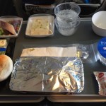 Singapore Airlines lunch