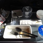 Singapore Airlines lunch