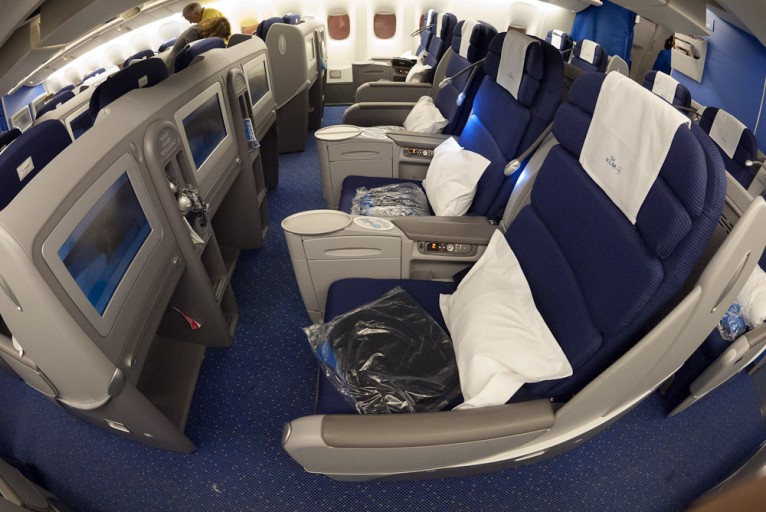 KLM Airbus World Business Class