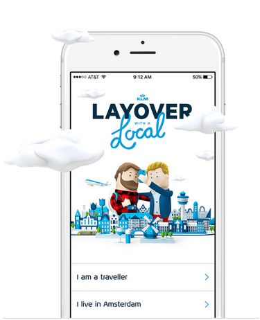 KLM Layover With A Local App