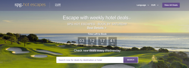 SPG Hot Escapes Week 8 - Banner