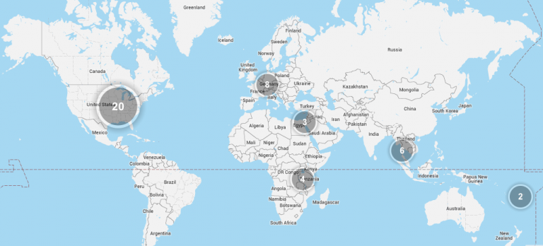 SPG Hot Escapes Week 8 - World Map