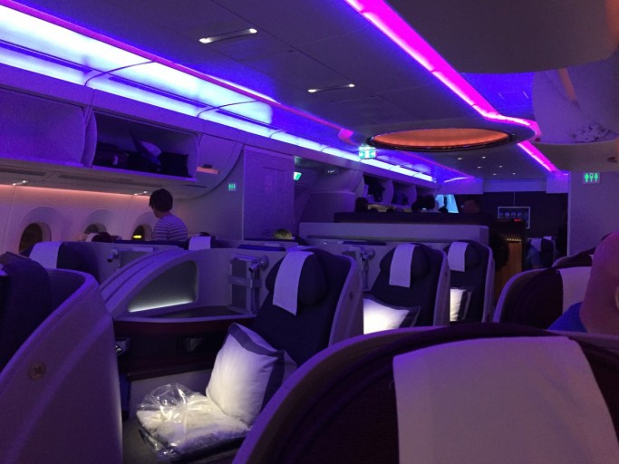 Business class Qatar Airways A350