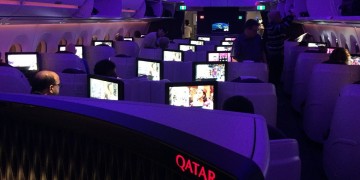 Qatar Airways A350 business class