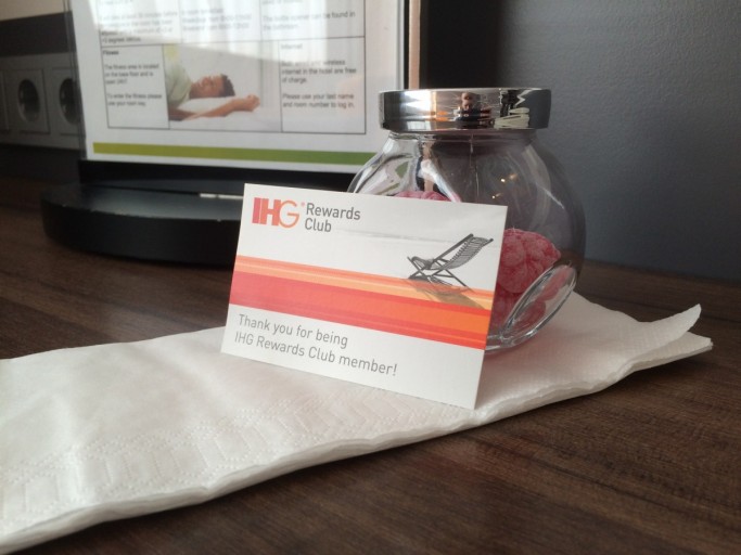 Holiday Inn Amsterdam - Elite Member Welcome Gift Candy