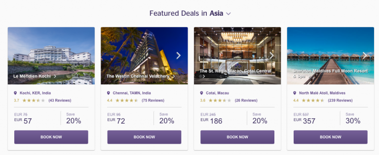 SPG Hot Escapes Week 10 - Featured Hotels In Asia