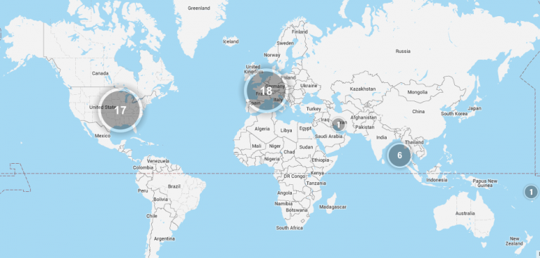 SPG Hot Escapes Week 10 - World Map