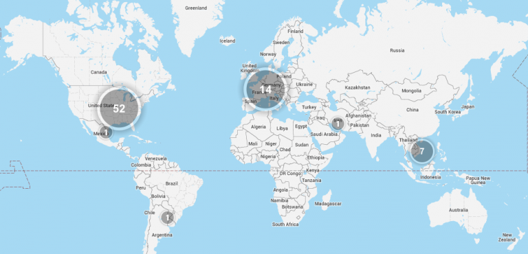 SPG Hot Escapes Week 11 - World Map