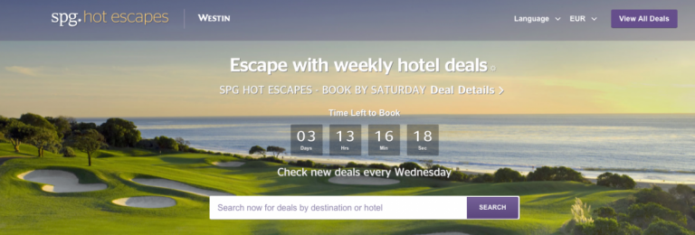 spg hot escapes