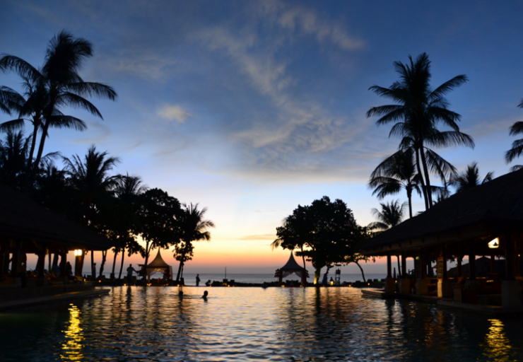 Reisplannen 2016 - Intercontinental Bali Sunset