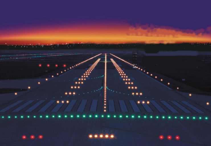 Werkzaamheden Brussels Airport - Runway Lights