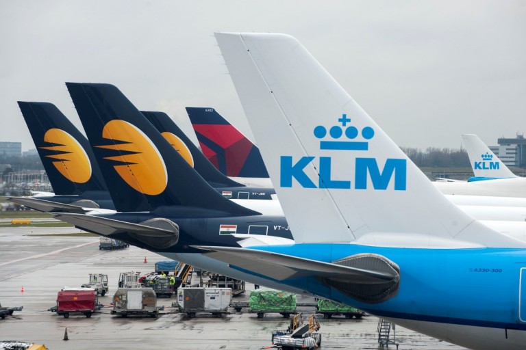 Jet Airways naar Amsterdam