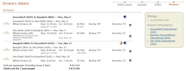 itinerary dus auh bkk ey