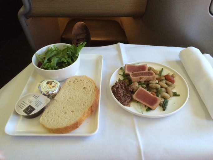 Qantas Business Class