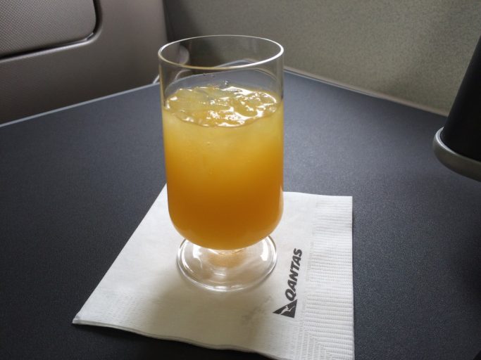 Qantas Business Class