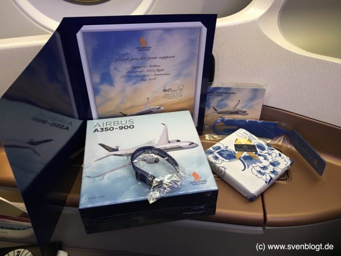 Singapore Airlines A350 Business Class Review