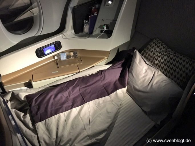 Singapore Airlines A350 Business Class Review