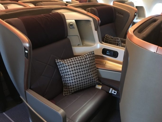 Singapore Airlines A350 Business Class Review