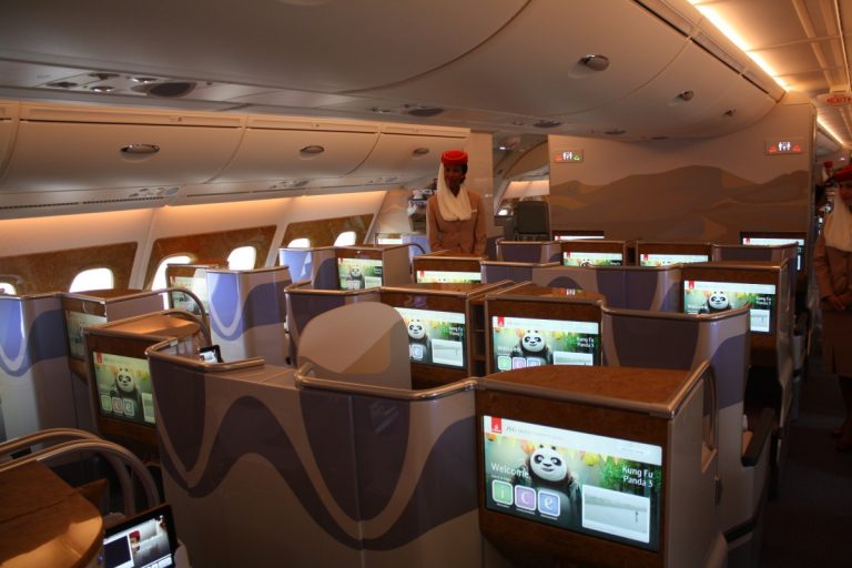 Emirates Business class