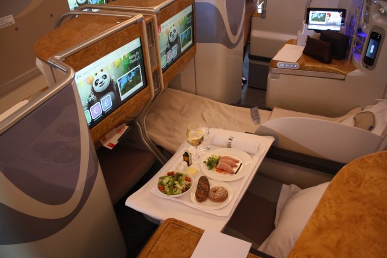 Emirates Business class