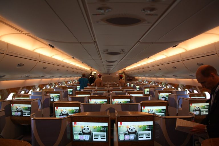 Emirates Business class