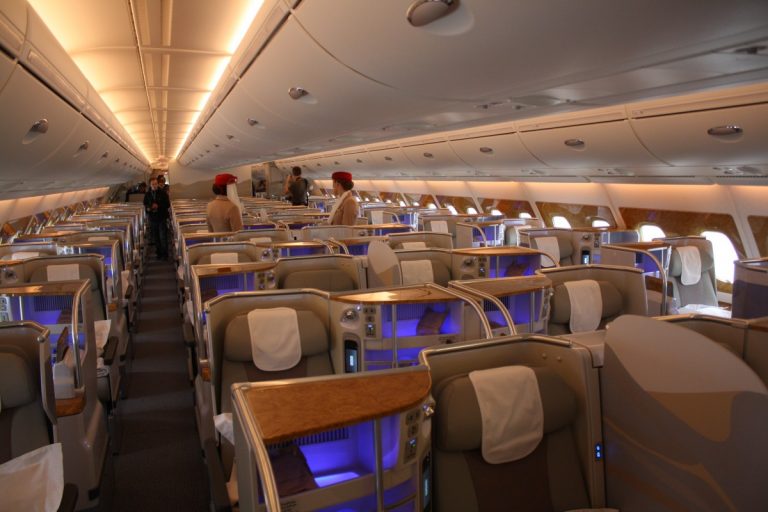 Emirates Business class