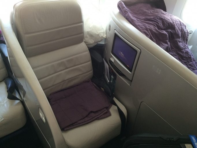 Air New Zealand business class