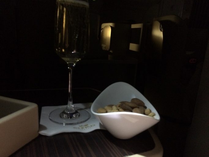 Etihad business class