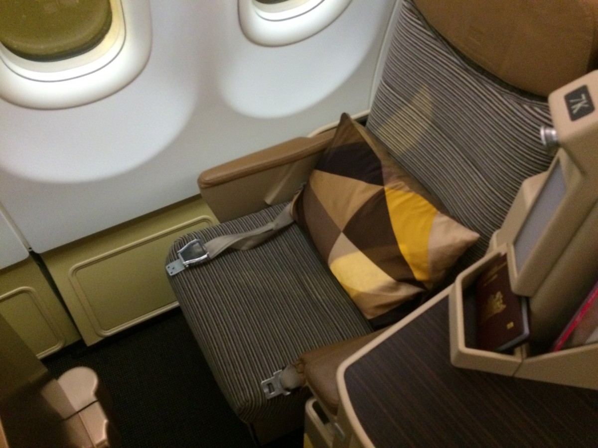 Etihad business class