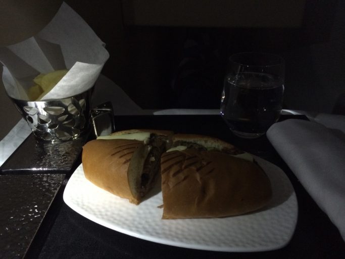 Etihad business class