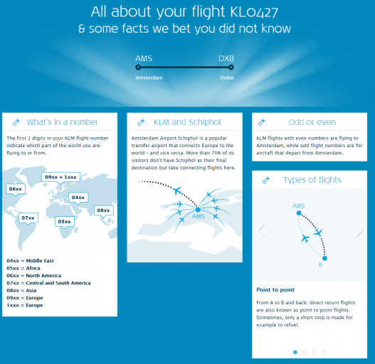 KLM Flight Guide - Weetjes