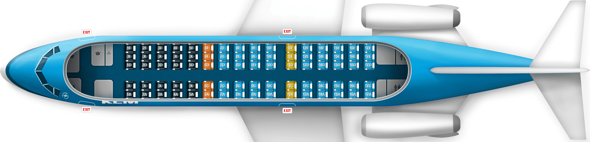 KLM Best Seat Guide InsideFlyerNL