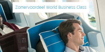 KLM Zomervoordeel World Business Class Promotie