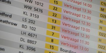 vertraging Afbeelding: vliegen123.nl