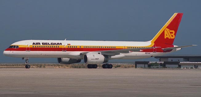 Air-Belgium-Boeing-757