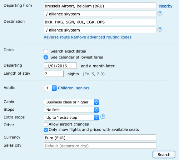 China Southern Business Class Deals