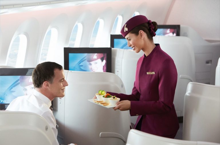 Qatar Airways Business Class 787