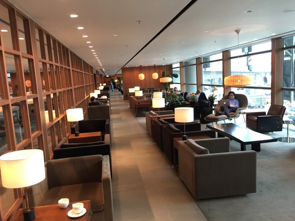 Cathay Pacific The Pier Business Class Lounge