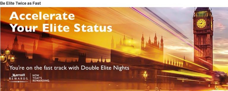 Marriott Accelerate your Elite status_2016