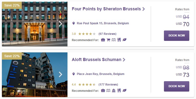 SPG Hot Escapes week 32 - Benelux