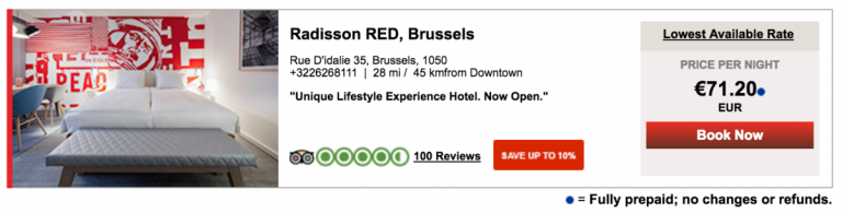 Club Carlson Members Only Rate