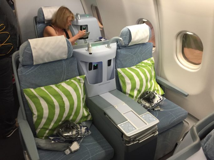 Finnair A340 Business Class