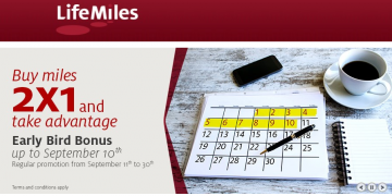 LifeMiles 130pc bonus